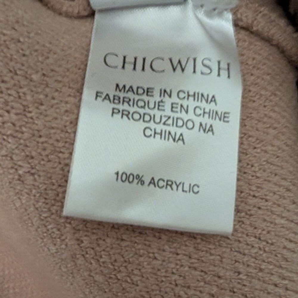 Chicwish Open Front Knit Coat Cardigan (Coatigan) | One Size - Picture 2 of 6